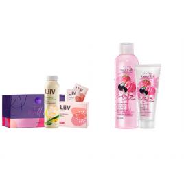 Set 2 buc. : Set parfumat Naturals Cocktail si Set LiiV cu aloe si colagen