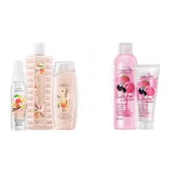 Set 2 buc. : Set parfumat Naturals Cocktail si Set Peach Velvet