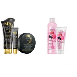 Set 2 buc. : Set parfumat Naturals Cocktail si Set pentru fata Black Caviar