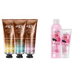 Set 2 buc. : Set parfumat Naturals Cocktail si Set pentru maini catifelate Planet Spa