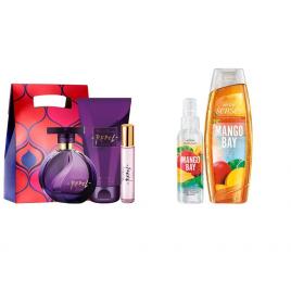 Set 2 buc. : Set parfumat cu mango si Set Far Away Rebel