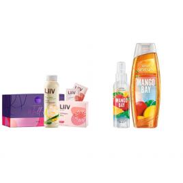 Set 2 buc. : Set parfumat cu mango si Set LiiV cu aloe si colagen