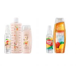 Set 2 buc. : Set parfumat cu mango si Set Peach Velvet