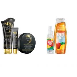 Set 2 buc. : Set parfumat cu mango si Set pentru fata Black Caviar