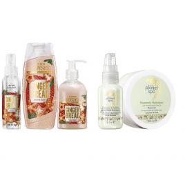 Set 2 buc. : Set pentru corp cu ulei de masline mediteraneean si Set de sarbatori Gingerbread