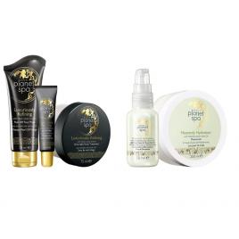 Set 2 buc. : Set pentru corp cu ulei de masline mediteraneean si Set pentru fata Black Caviar