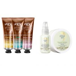 Set 2 buc. : Set pentru corp cu ulei de masline mediteraneean si Set pentru maini catifelate Planet Spa