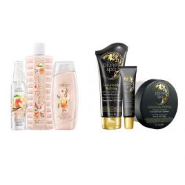 Set 2 buc. : Set pentru fata Black Caviar si Set Peach Velvet