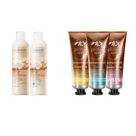 Set 2 buc. : Set pentru maini catifelate Planet Spa si Set catifelat cu vanilie