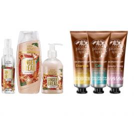 Set 2 buc. : Set pentru maini catifelate Planet Spa si Set de sarbatori Gingerbread