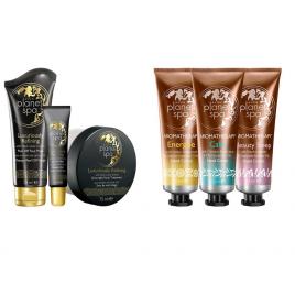 Set 2 buc. : Set pentru maini catifelate Planet Spa si Set pentru fata Black Caviar