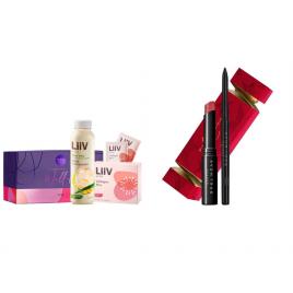 Set 2 buc. : Set pentru ochi si buze Eternal Flame si Set LiiV cu aloe si colagen