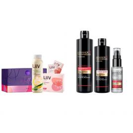 Set 2 buc. : Set pentru reconstructie si Set LiiV cu aloe si colagen