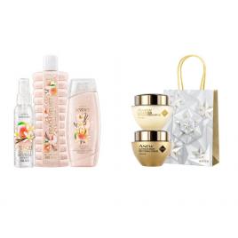 Set 2 buc. : Set pentru zi si noapte Anew Ultimate si Set Peach Velvet