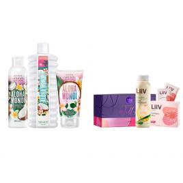 Set 2 buc. : Set LiiV cu aloe si colagen si Set exotic de sarbatori