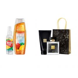 Set 2 buc. : Set Litle Black Dress pentru Ea si Set parfumat cu mango