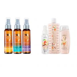 Set 2 buc. : Set Peach Velvet si Set Aromatherapy Planet Spa