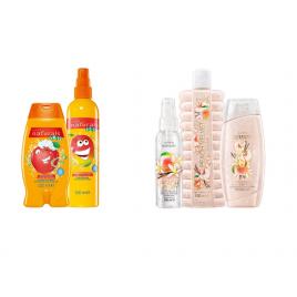 Set 2 buc. : Set Peach Velvet si Set pentru par rebel