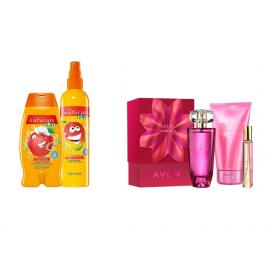 Set 2 buc. : Set cadou Eve Embrace pentru Ea si Set pentru par rebel
