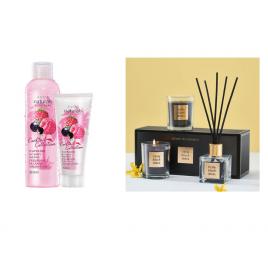 Set 2 buc. : Set cadou Little Black Dress si Set parfumat Naturals Cocktail