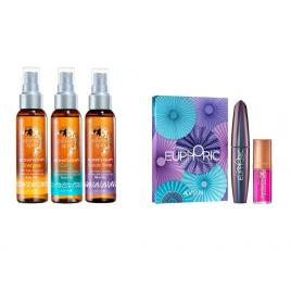 Set 2 buc. : Set cadou Mascara Euphoric & Ulei de buze si Set Aromatherapy Planet Spa