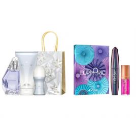 Set 2 buc. : Set cadou Mascara Euphoric & Ulei de buze si Set Perceive pentru Ea