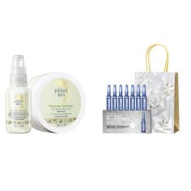 Set 2 buc. : Set cadou pentru hidratare Anew si Set pentru corp cu ulei de masline mediteraneean