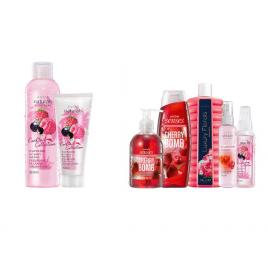 Set 2 buc. : Set de rasfat cu cirese pentru Ea si Set parfumat Naturals Cocktail