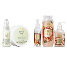 Set 2 buc. : Set de sarbatori Gingerbread si Set pentru corp cu ulei de masline mediteraneean