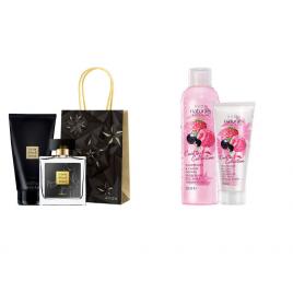 Set 2 buc. : Set parfumat Naturals Cocktail si Set Litle Black Dress pentru Ea