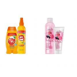 Set 2 buc. : Set parfumat Naturals Cocktail si Set pentru par rebel