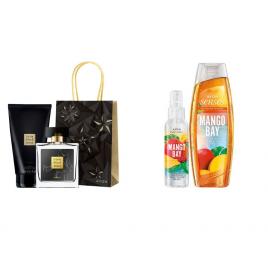 Set 2 buc. : Set parfumat cu mango si Set Litle Black Dress pentru Ea