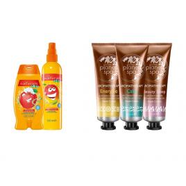 Set 2 buc. : Set pentru maini catifelate Planet Spa si Set pentru par rebel