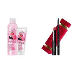 Set 2 buc. : Set pentru ochi si buze Eternal Flame si Set parfumat Naturals Cocktail