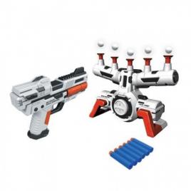 Set pistol si tinta cu aer Space Wars cu sunete si lumini 2127