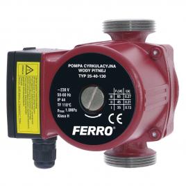 Pompă circulație pentru apă potabilă Ferro 25-40 130