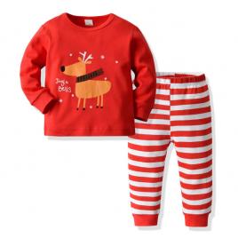 Pijama copii - jingle bells (marime disponibila: 6-9 luni (marimea 19