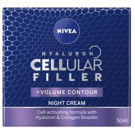 Crema de noapte Cellular Nivea Hyaluron Filler volume, 50 ml