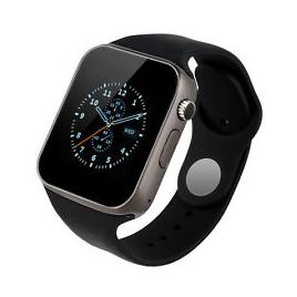 Ceas smartwatch tartek™ a1 - watch  black edition - telefon microsim, microsd camera