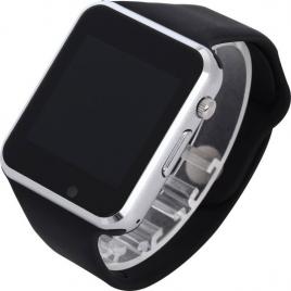 Ceas smartwatch tartek™ a1 plus - silver edition - meniu in limba romana