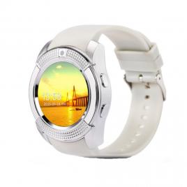 Ceas smartwatch tartek™ v8 alb