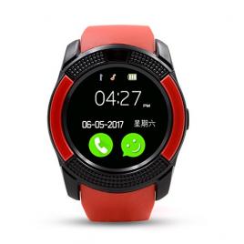 Ceas smartwatch tartek™ v8 rosu