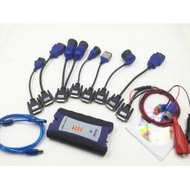 Interfata diagnoza auto profesionala nexiq-2 usb link cu bluetooth pentru utilaje agricole, camioane, remorci, autobuze, cu cabluri adaptoare