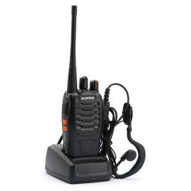 Statie radio portabila emisie receptie , walkie talkie, baofeng bf-888s cu casti incluse