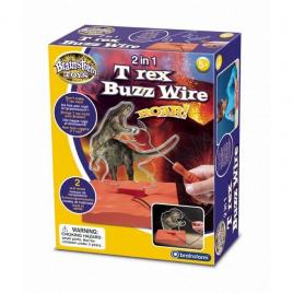 2 in 1 t rex buzz wire brainstorm toys e2049 initiala