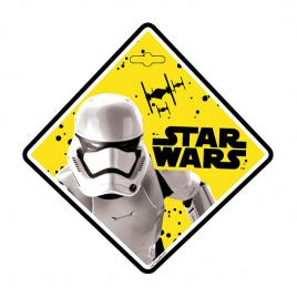 Semn de avertizare baby on board star wars stormtrooper seven sv9624 initiala