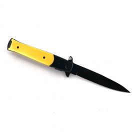 Briceag Stiletto cu deschidere manuala, Bumble Bee, 23 cm, prindere la curea