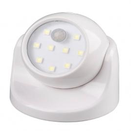 Lampa Smd LED White Kitten, senzor de miscare, alimentare 3 x baterii AAA