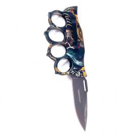 Pumnal Tip box Colored Pirate, Cutit briceag detasabil din rozeta