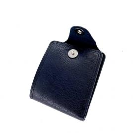 Set cadou The Bussines Man 5 piese, format din portofel, 2 pixuri, breloc, tabachera, negru